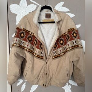 Ottawa Rarebird Jacket with Tribal Pattern